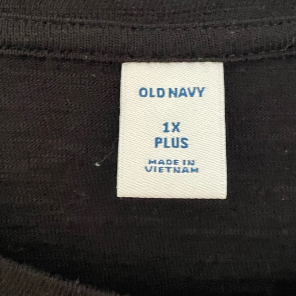 Old Navy Waist-Defined Slub-Knit T-Shirt Dress Elastic Waist. Lightweight. 1X - Picture 7 of 9